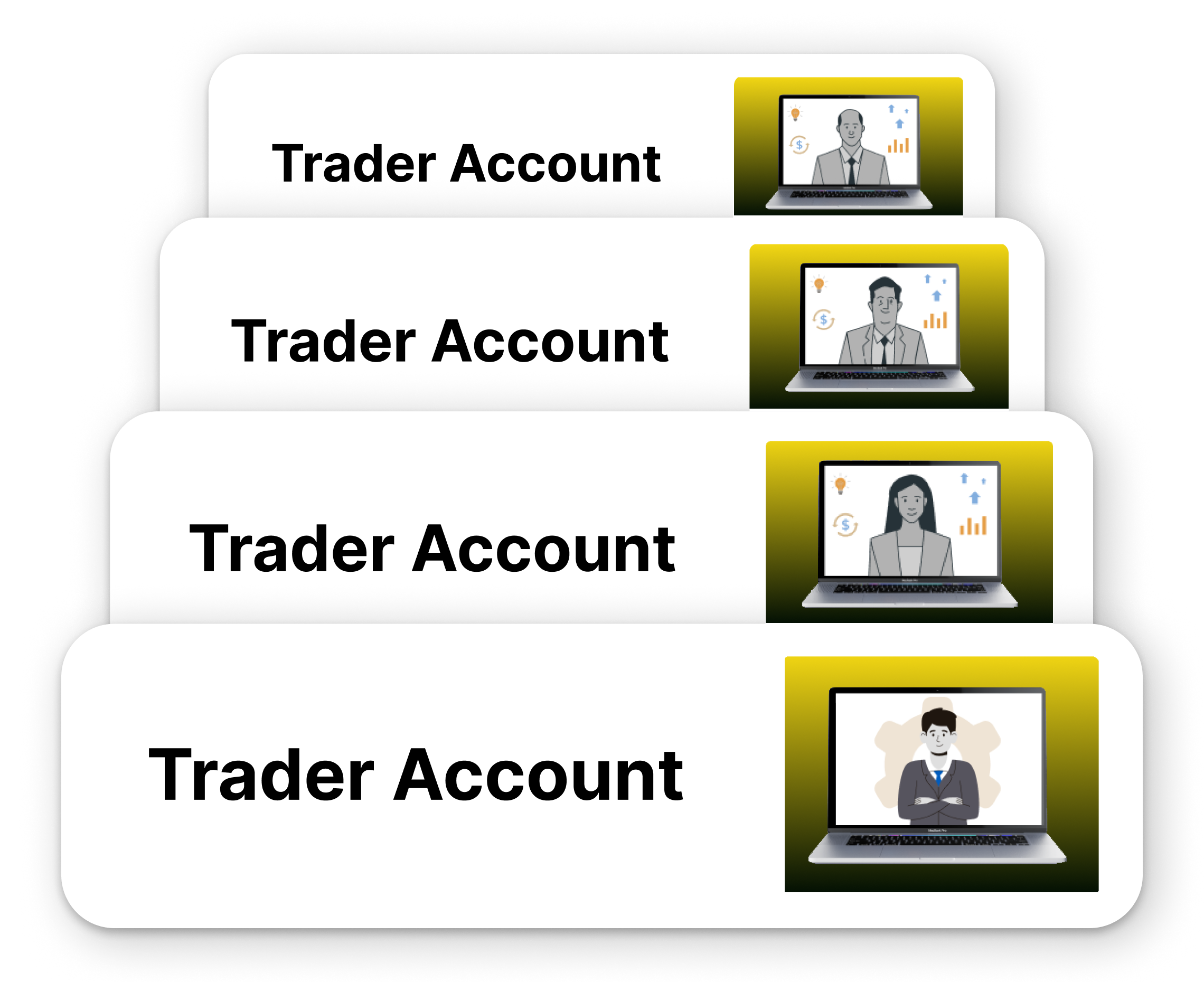 Forex trading illustration